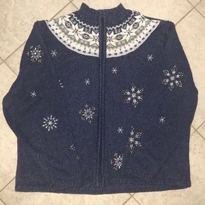 NWOT Crystal & Kobe Sweater